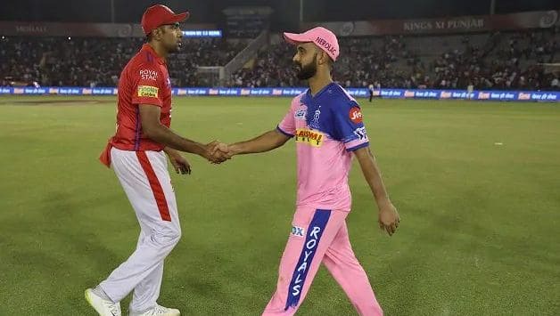 Ravichandran Ashwin, Ajinkya Rahane IPL 2019 Match 32