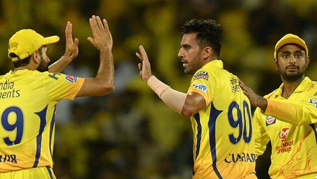 Deepak Chahar of Chennai Super Kings