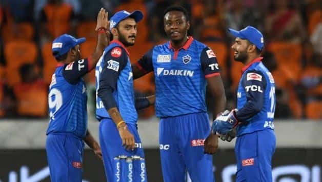 Kagiso Rabada, Rishabh Pant, Axar Patel Delhi Capitals IPL 2019