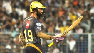 IPL 2019: Dinesh karthik hits Fifty, Kolkata sets 176 runs target for Rajasthan