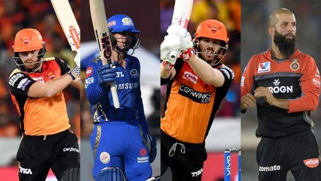 Jonny Bairstow, Quinton de Kock, David Warner, Moeen Ali IPL 2019