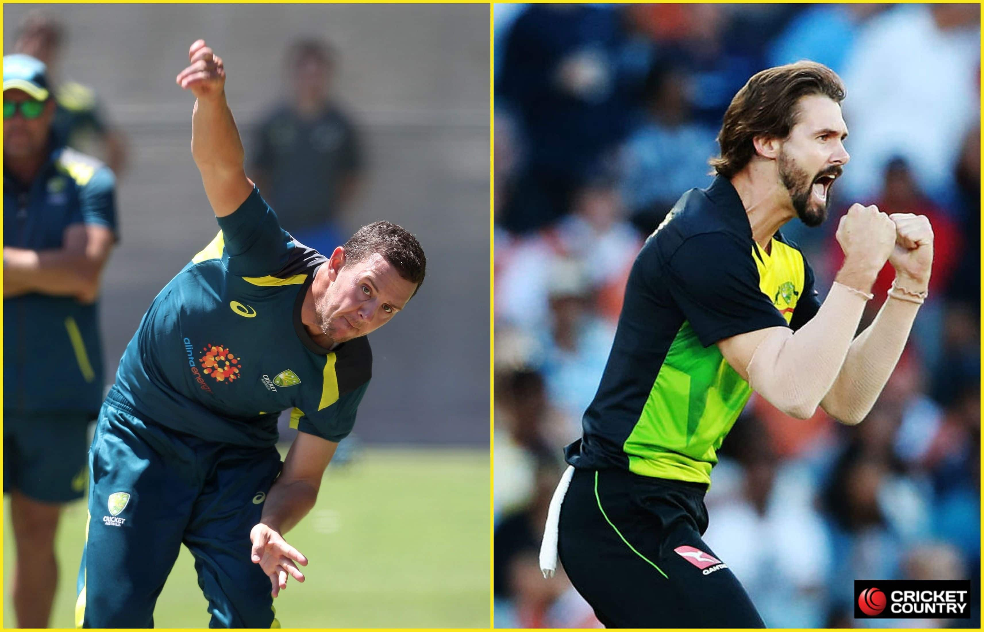 Josh Hazlewood Kane Richardson named as World Cup standbys