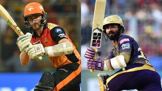Kane Williamso, Dinesh Karthik, SRH vs KKR, IPL 2019, Indian Premier League