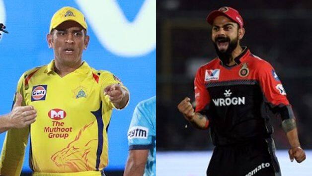 MS Dhoni Chennai Super Kings Virat Kohli Royal Challengers Bangalore