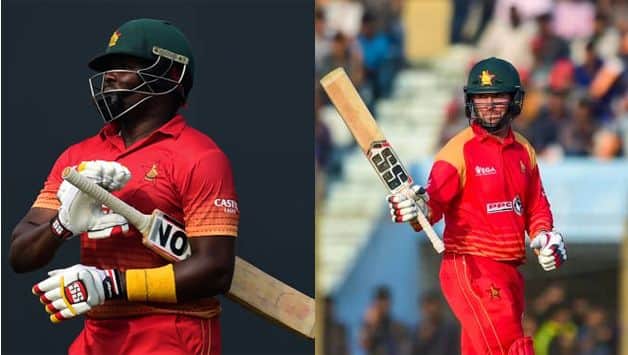 Hamilton Masakadza and Brendan Taylor