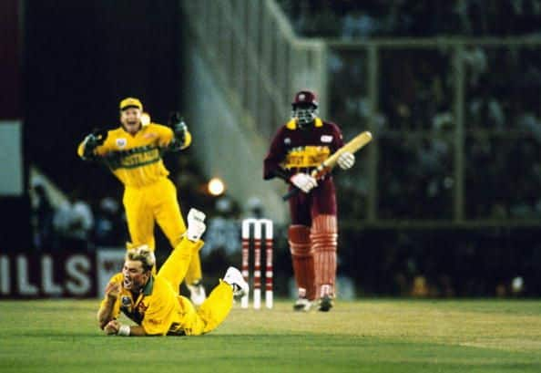 Shane Warne claimed 4/36 in the 1996 World Cup semi-final in Mohali.