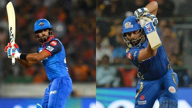 Shreyas Iyer and Rohit Sharma IPL 2019 Match 34