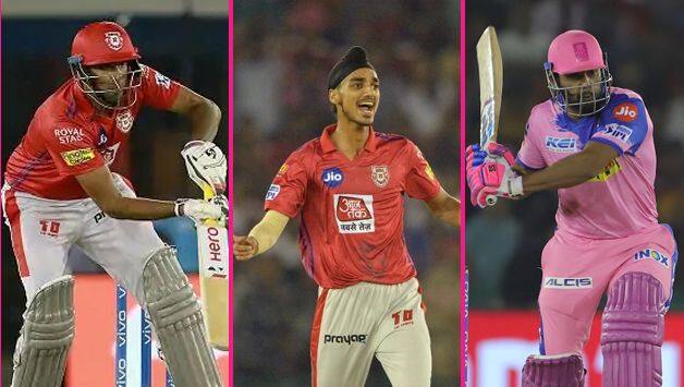 R Ashwin Arshdeep Singh Stuart Binny IPL 2019 Kings XI Punjab Rajasthan Royals Match 32