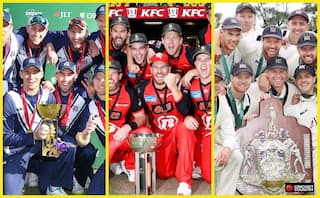 Marcus Harris, Chris Tremain and Cameron White make history for Victoria