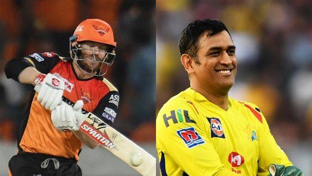 David Warner, MS Dhoni IPL 2019 Chennai Super Kings Sunrisers Hyderabad