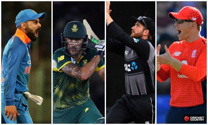 Cricket World Cup 2019 squad lists