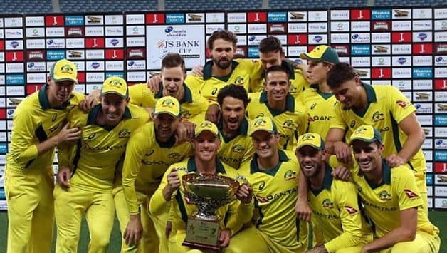 The series win gives Australia an eighth straight one-day victory following their 3-2 series win in India after losing the first two matches.
