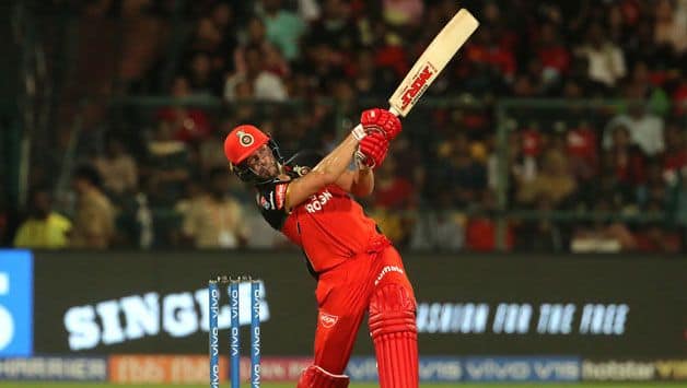 RCB vs KXIP LIVE: AB de Villiers’ brutal 82 off 44 balls takes Royal Challengers Bangalore to 202/4 vs Kings XI Punjab