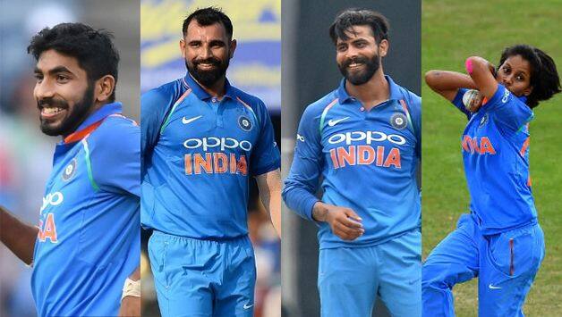 Jasprit Bumrah, Mohammed Shami, Ravindra Jadeja, Poonam Yadav Arjuna Award