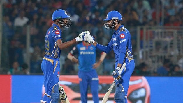 IPL 2019, DC vs MI: Hardik, Krunal power Mumbai Indians to 168/5 vs Delhi Capitals