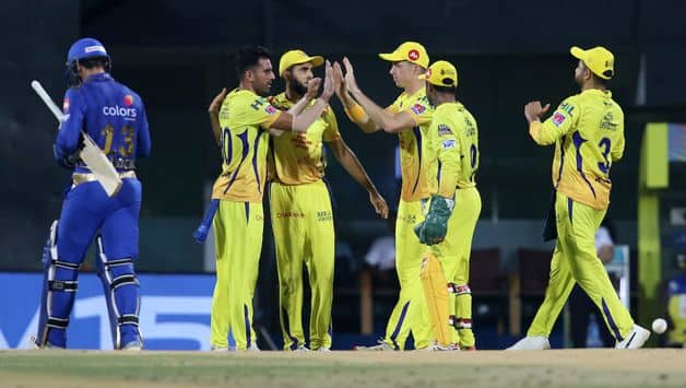 CSK vs MI live, Powerplay update: Chennai Super Kings bowlers keep Mumbai Indians under check
