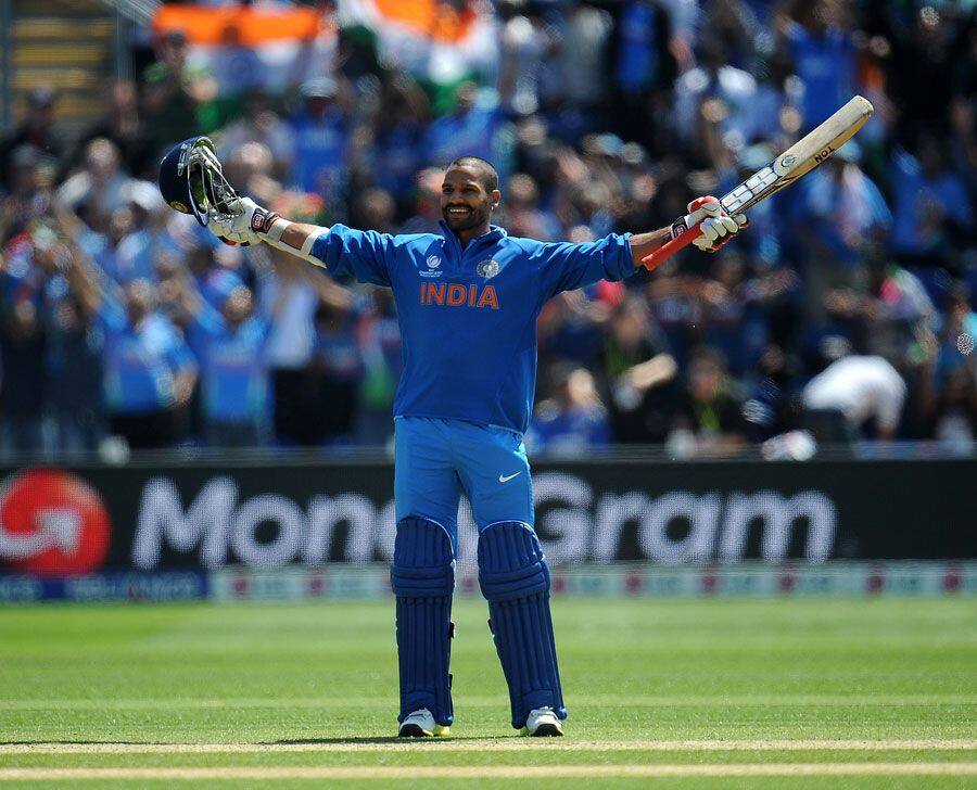 shikhar dhawan icc tournament