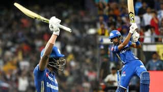 Manish Pandey hits six on last ball, Mumbai -Hyderabad head into the Super Over