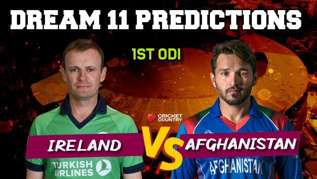 Ireland vs Afghanistan Dream11 2019