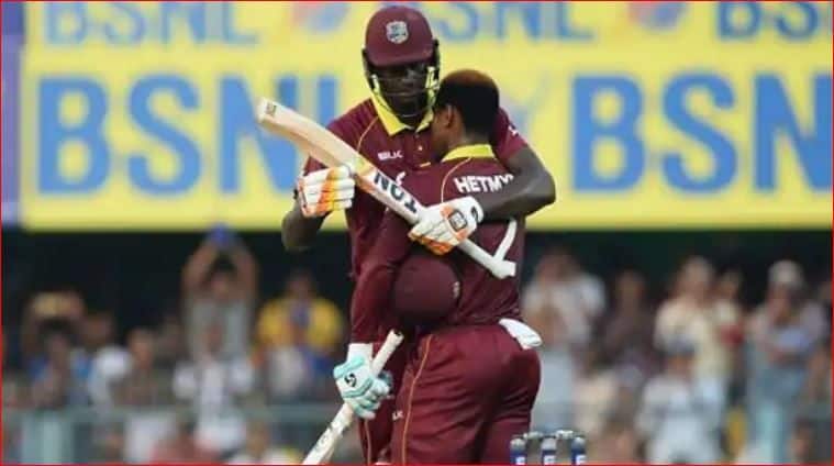 Jason holder, Shimron Hetmyer @ AFP