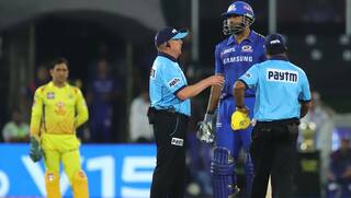 IPL Final: kieron Pollard reprimanded for protesting against wide ball
