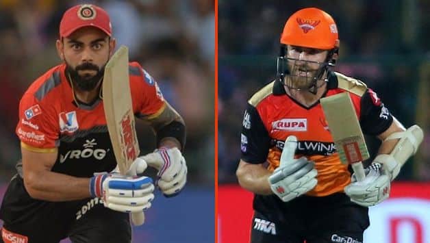 Virat Kohli, Kane Williamson, Royal Challengers Bangalore vs Sunrisers Hyderabad, RCB vs SRH, IPL 2019, Indian Premier League