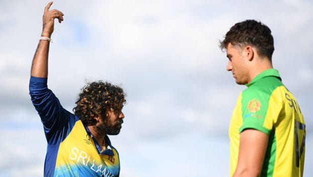 Cricket World Cup 2019: Lasith Malinga shares tips with Marcus Stoinis on the art of bowling slower delivery
