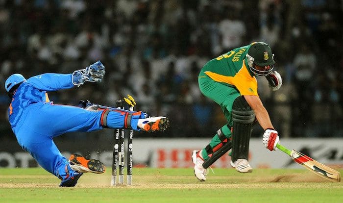 MS Dhoni run out World Cup 2011