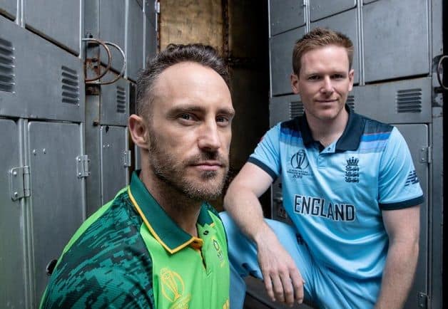 Eoin Morgan, Faf du Plessis, England, South Africa, ICC Cricket World Cup 2019