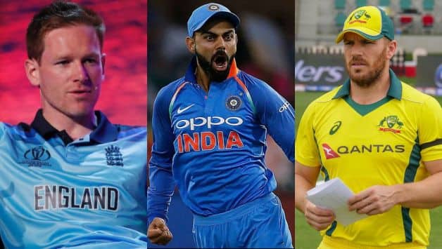 Eoin Morgan, England, Virat Kohli, India, Aaron Finch, Australia, World Cup 2019