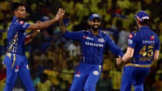 IPL 2019: Ambati Rayudu, MS Dhoni plays important inning, rahul chahar shines, chennai sets 132 runs target for mumbai