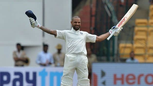 My record in Test cricket is pretty good, says Shikhar Dhawan