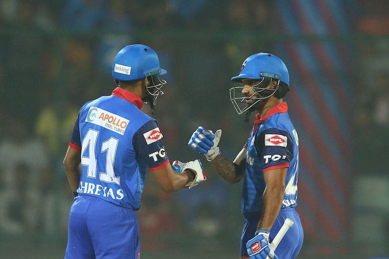 Delhi Capitals most runs IPL 2019