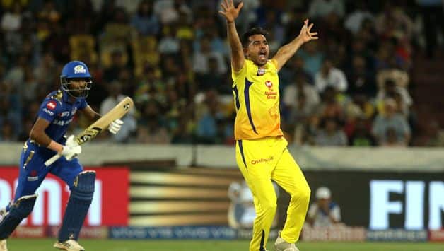 IPL final: Chennai Super Kings need 150 after Chahar, Tahir contain Mumbai Indians
