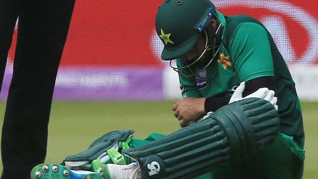 Imam-Ul-Haq taken to hospital after being hit on elbow