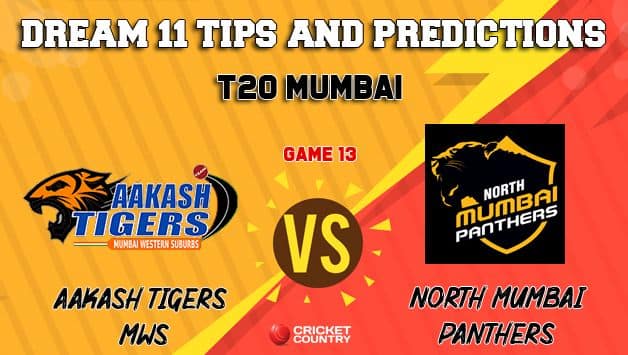 Dream11 Prediction: AT vs NMP Team Best Players to Pick for Today’s Match between Aakash Tigers MWS and North Mumbai Panthers at 3:30 PM