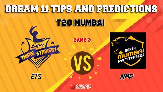 ETS vs NMP Dream11 Team - Check My Dream11 Team, Best players list of today's match, Eagle Thane Strikers vs North Mumbai Panthers Dream11 Team Player List, ETS Dream11 Team Player List, Eagle Thane Strikers Dream11 Team Player List, NMP Dream11 Team Player List, North Mumbai Panthers Dream11 Team Player List, Eagle Thane Strikers vs North Mumbai Panthers Head to Head, ETS vs NMP Head to Head