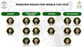 Cricket World Cup 2019 Pakistan squad: Wahab Raiz, Mohammad Amir in Pakistan’s final 15-member squad for World Cup