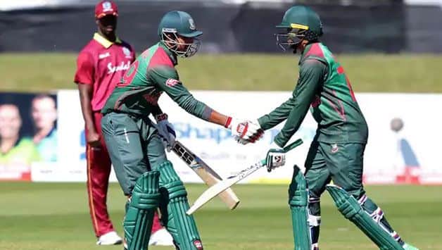 Sarkar, Mushfiqur star to help Bangladesh set up final against West Indies