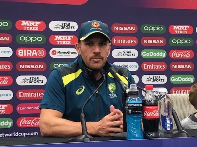 ‘I doubt it’ – Australia’s World Cup captain Aaron Finch doesn’t see himself playing in the Ashes