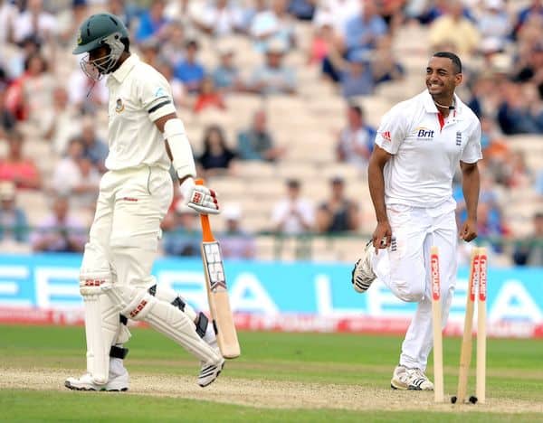 Ajmal Shahzad Test debut