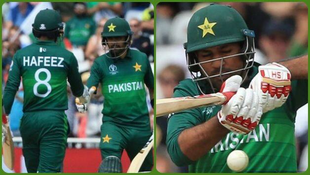Mohammad Jafeez, Babar Azam, Sarfaraz Ahmed, England vs Pakistan, ICC Cricket World Cup 2019