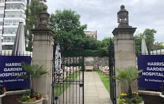 Harris Garden, hosting tennis at Lord’s since 1838 and where rules of lawn tennis were standardised