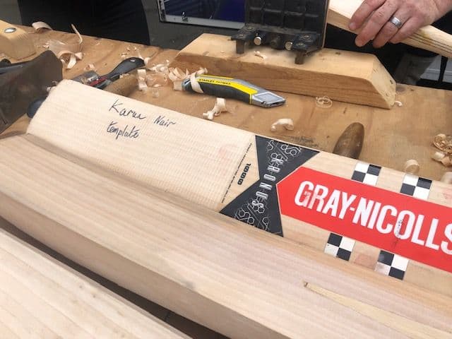Cricket World Cup diary: At Edgbaston, a sighting of Karun Nair’s Gray-Nicolls Test bat prototype
