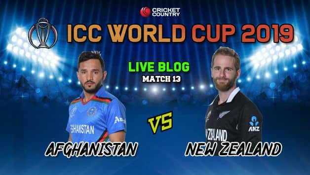 Afghanistan vs New Zealand, Match 13 live score: New Zealand target hat-trick of victories when the facw
