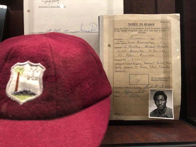 Viv Richards maroon cap
