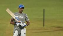 MS Dhoni perfects sweep shot, Bhuvneshwar Kumar bowls full tilt as chief selector MSK Prasad keeps