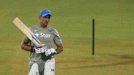MS Dhoni perfects sweep shot, Bhuvneshwar Kumar bowls full tilt as chief selector MSK Prasad keeps