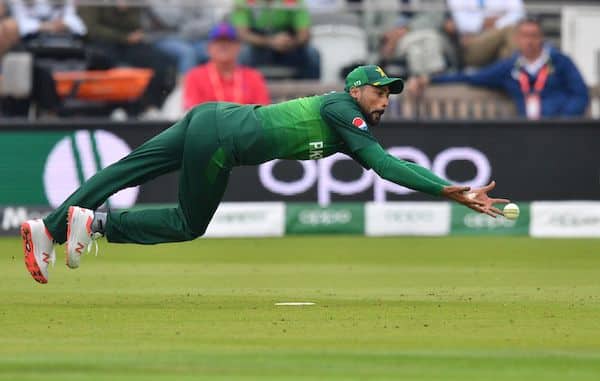 Mohammad Amir dropped catches