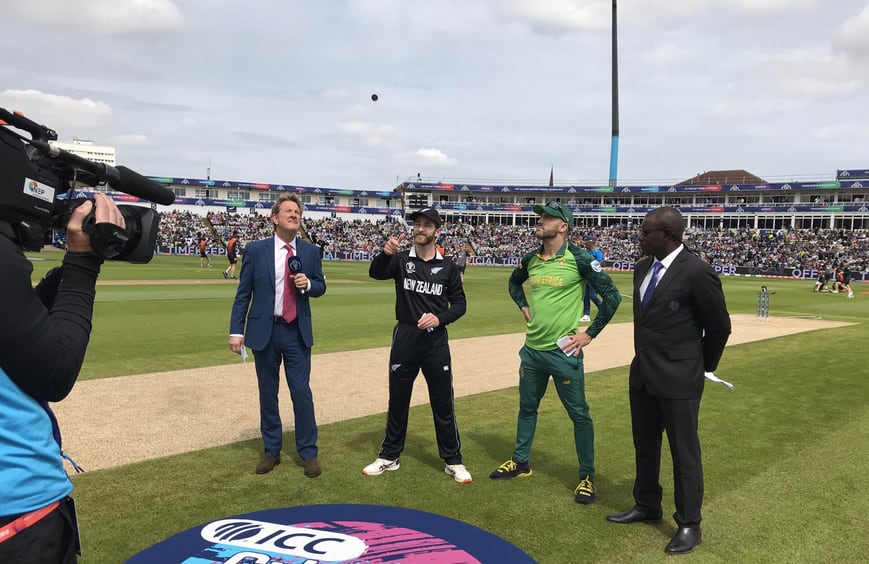 Cricket World Cup 2019: In delayed start, New Zealand put South Africa in to bat at Edgbaston